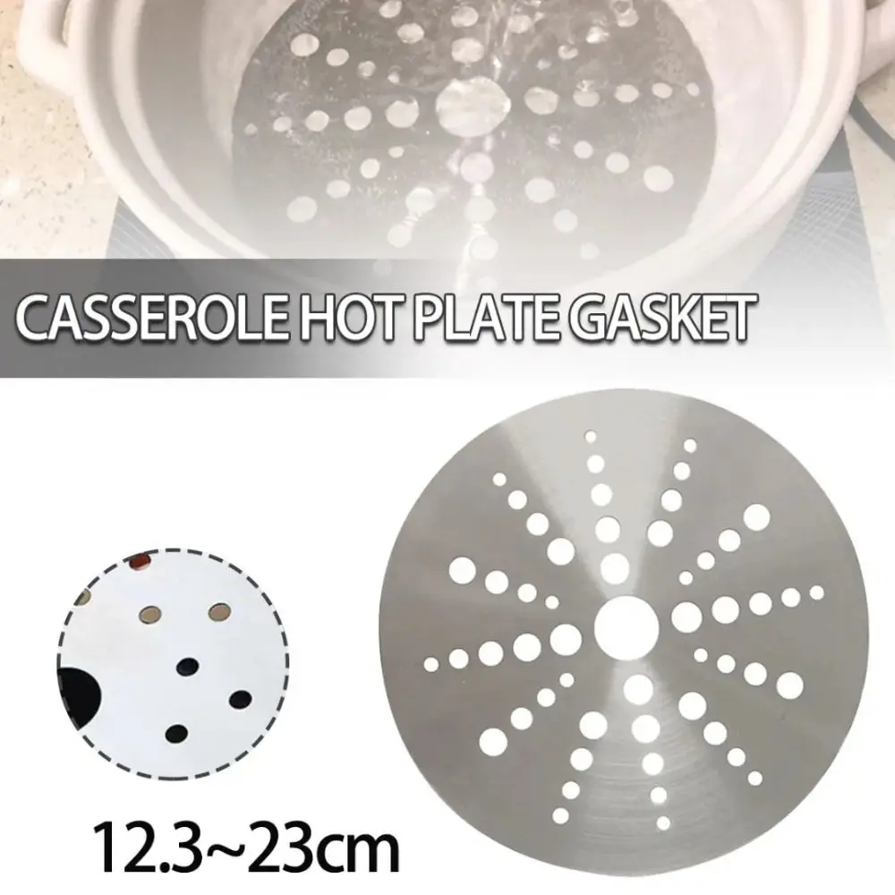 Stainless Steel Induction Cooker Heat Diffuser Cooking Hob Converter Tool Heat Conduction Plate Saucepan Cookware Parts