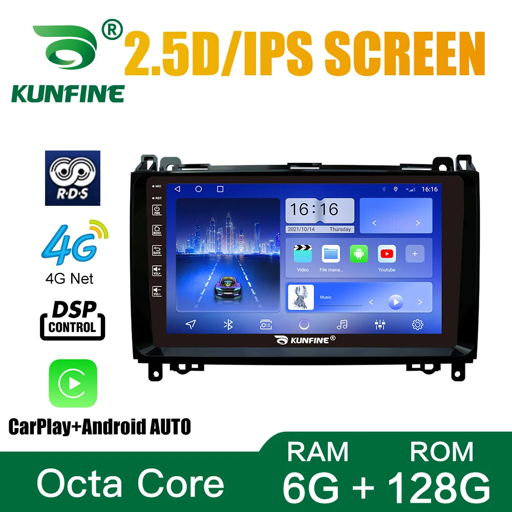 

Android 10.0 Octa Core Car DVD GPS Navigation Player Deckless Car Stereo for Benz B200 A-class W169 B-class Headunit Radio