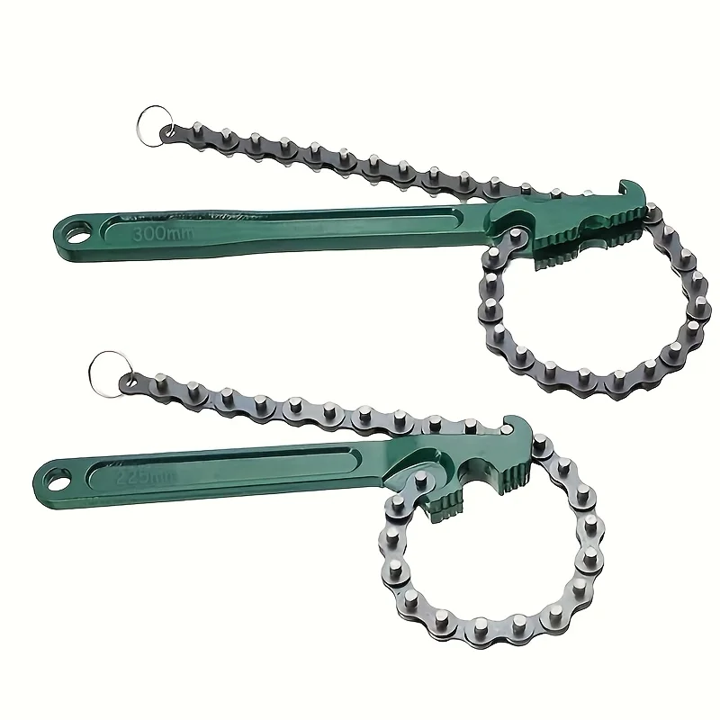 

1/2 шт. зеленый регулируемый ключ для масляного фильтра, полированный металлический строительный ключ, простое обслуживание автомобилей и машин