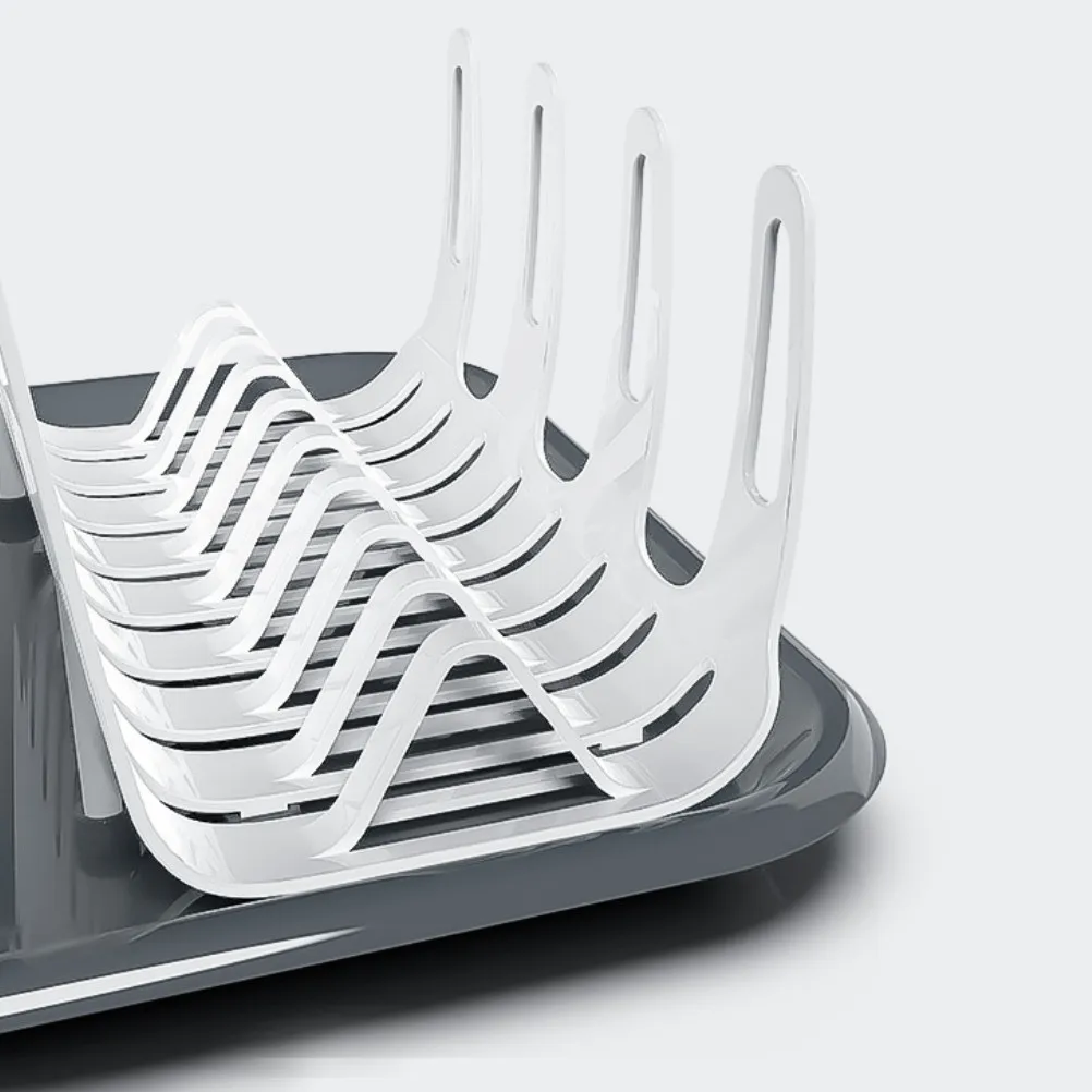 Baby Bottle Drying Rack Sleek Modern Design Holds 8 Baby Bottles Eco Friendly Multifunctional Feeding Bottle Dryer Organizer