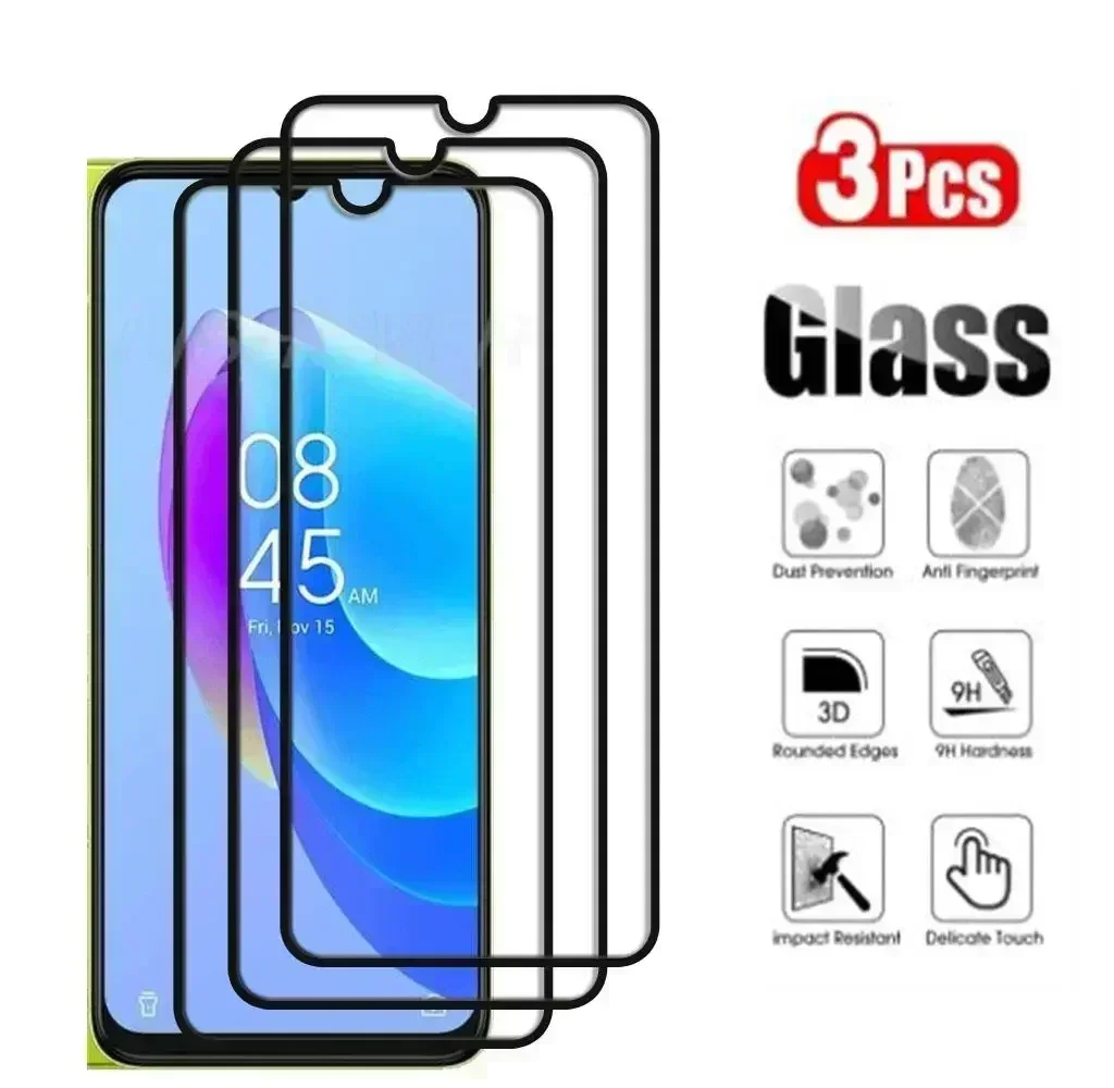 

Tempered Glass For Tecno Spark 9 Pro 9T Full Coverage Screen Protector Glas For Tecno Spark9 9Pro Spark9Pro Protective Glass