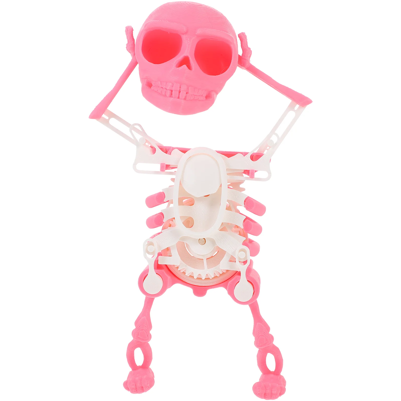 Dancing Skull Indoor Toy 3d Printed Modeling Plastic Sensory Fidget Toys Child Office
