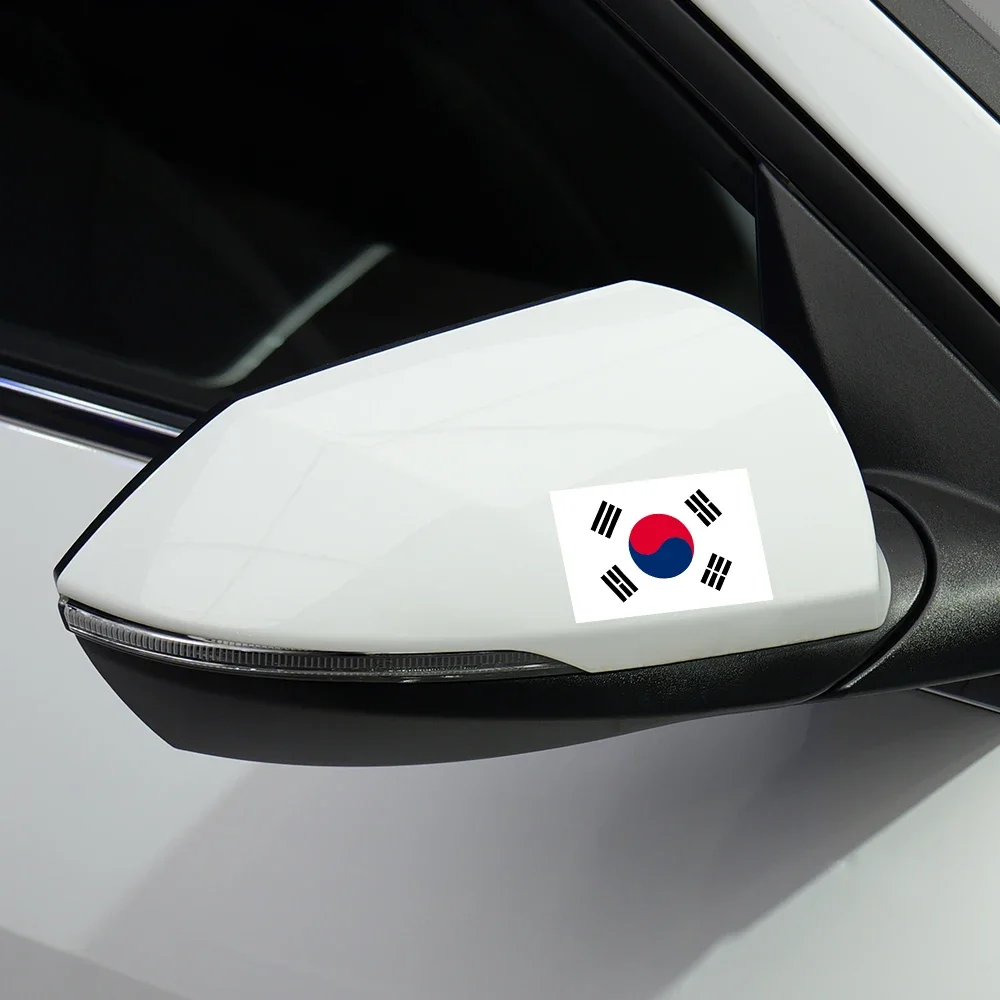 ملصقات سيارة فينيل العلم الكوري ، إكسسوارات السيارة ، الشارات ، هيونداي ، IX35 ، كيا ، سانج يونج ، رينو ، سامسونج ، جينيسيس ، سبيرا ، 3 * #3