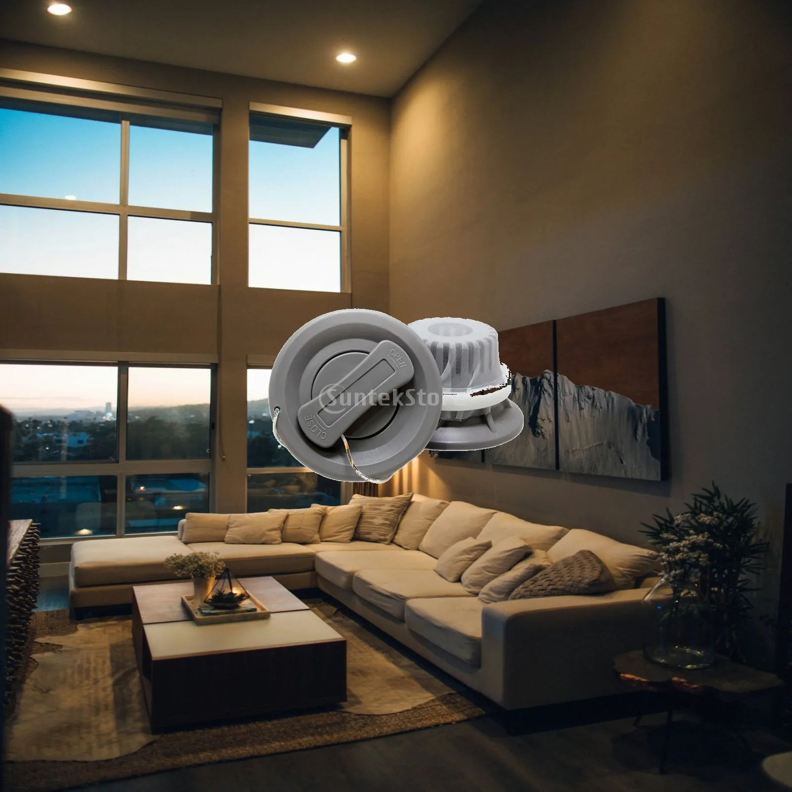 Universal Inflatable Boat Air Valve Leakproof Plastic Nozzle Plug for Kayak Canoe Paddle Board Dinghy Raft Accessory