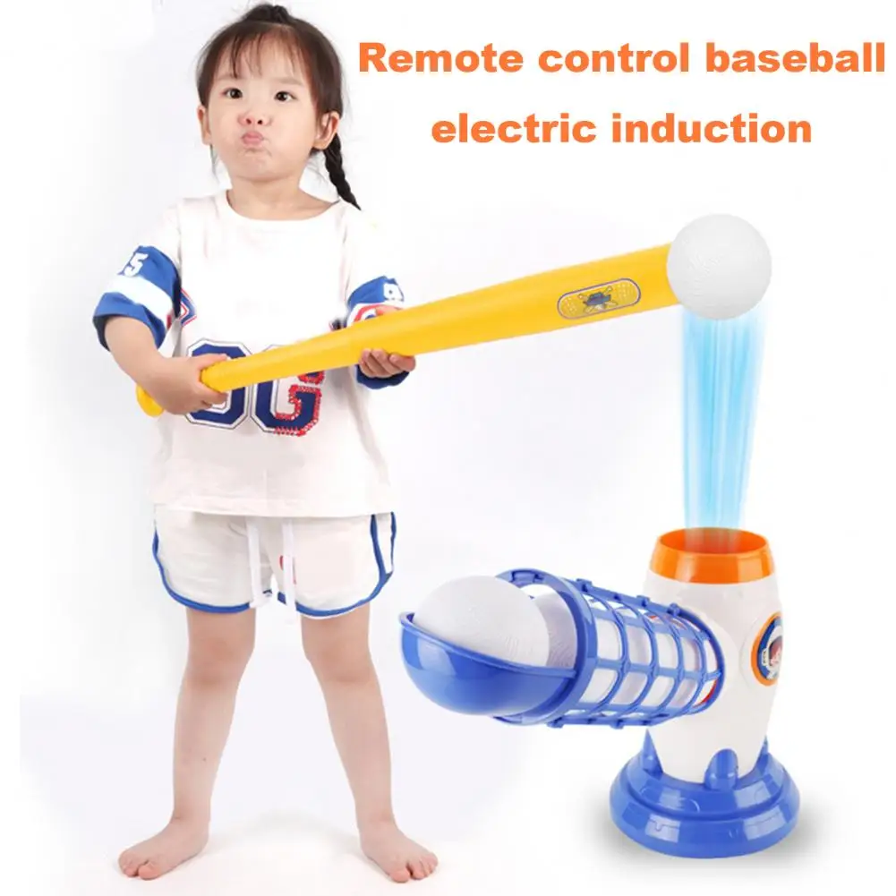 Kids Baseball Pitching Machine Independent Training Simple Operation Auto Release Battery Powered Baseball Trainer Sports Suppli