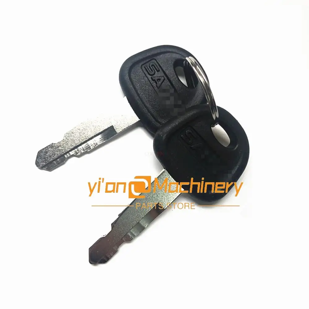 Excavator Original Key Ignition Key For Sany Sy 65 75-9 135-8 Excavator Accessories