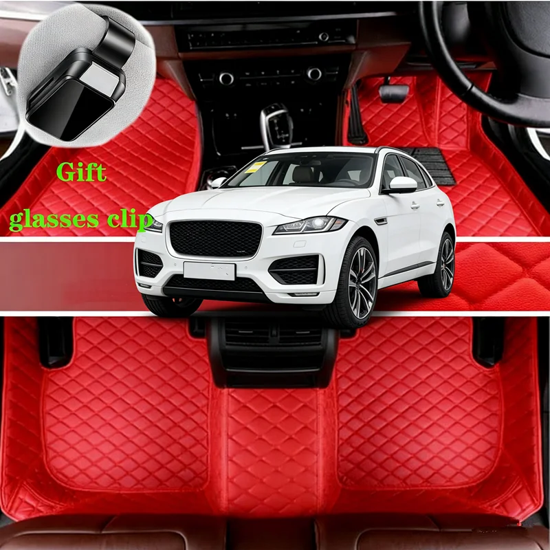 Custom Fit For Jaguar F-PACE X761 SUV 5-Seats 2016-2025 Car Foot Mats Car Accessories Carpet Covers Left /Right Hand Drive