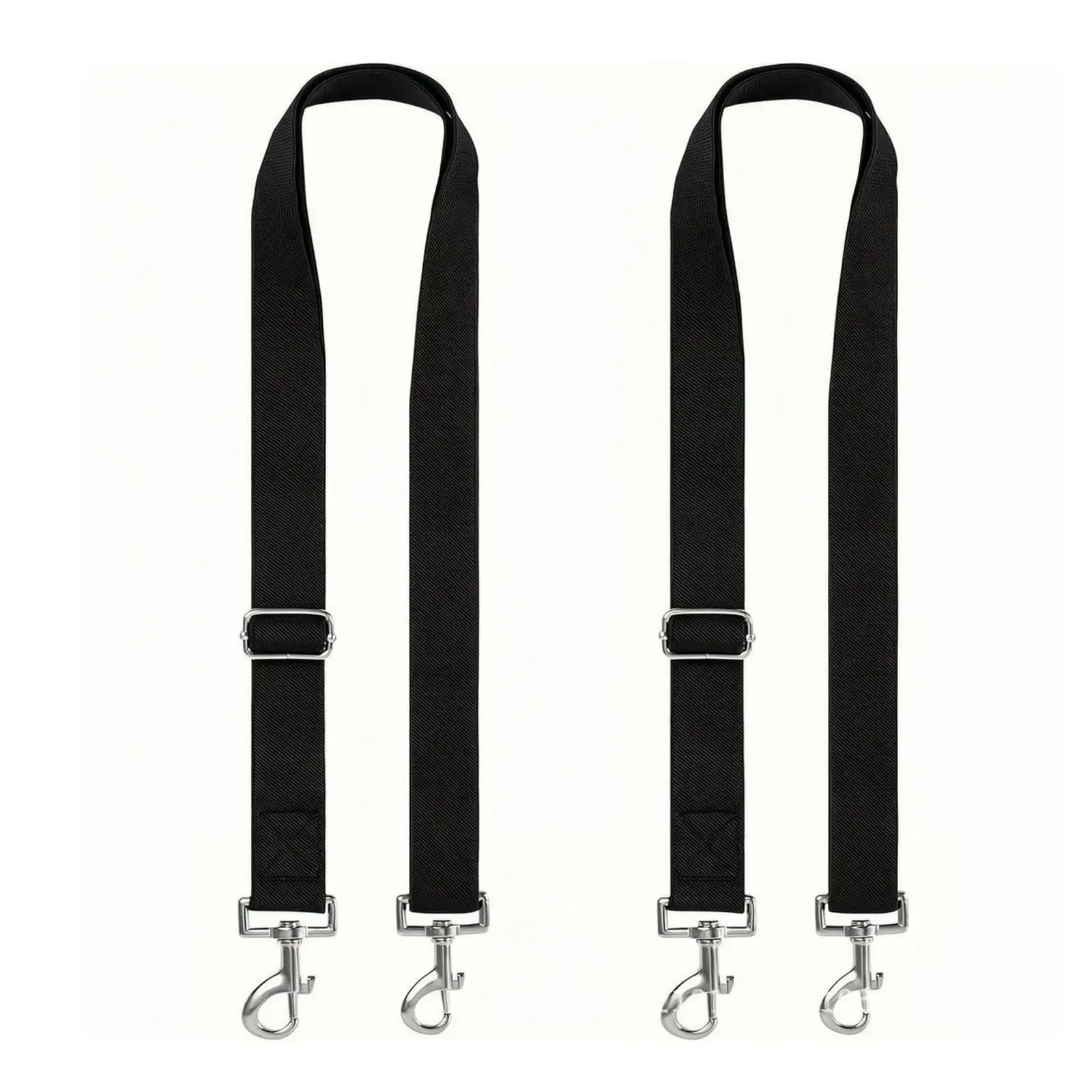 Horse Blanket Leg Straps Replacement Set Polyester Nylon Adjustable 70 to 140 Cm Secure Metal Snap for Equine Cover