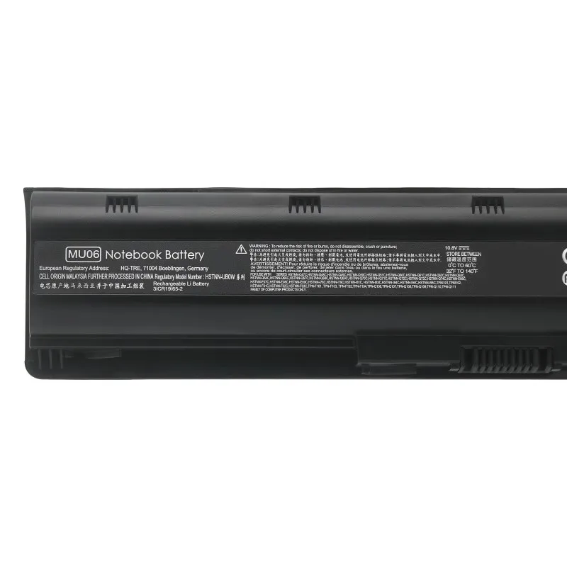 High-Capacity MU06 4400mAh/49Wh 11.1V Laptop Battery for HP 450 CQ430 G56 G62 G72 CQ42 G4 G6 G7 CQ56 CQ57 CQ62 Fast Shipping