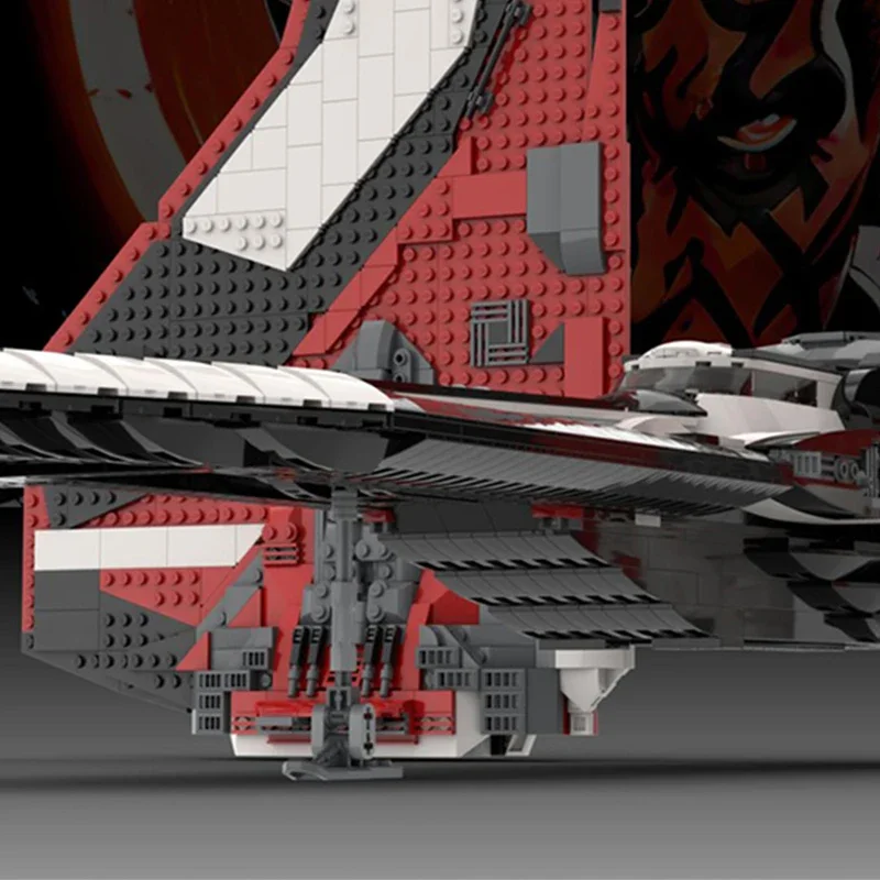 2867 قطعة Moc ستار معركة Nightbrother UCS المقاتلة اللبنات لتقوم بها بنفسك سفينة الفضاء الإبداعية الجمعية الطوب لعب الاطفال التعليم هدية