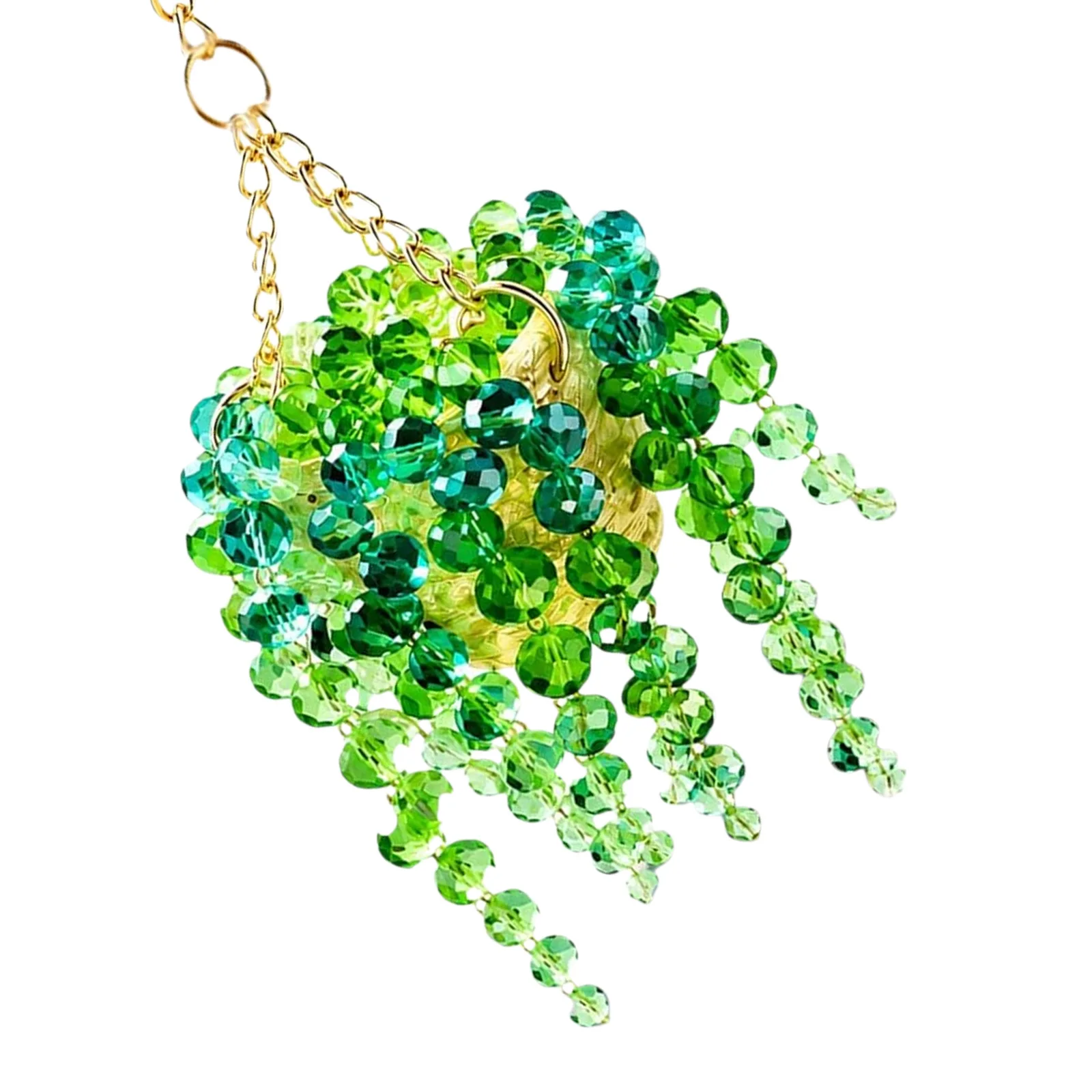 Sun-Kissed Beaded Succulent Car Charm High-temperature Resistance for Bohemian-Style Decor Enthusiast for Home Garden Decor Cars