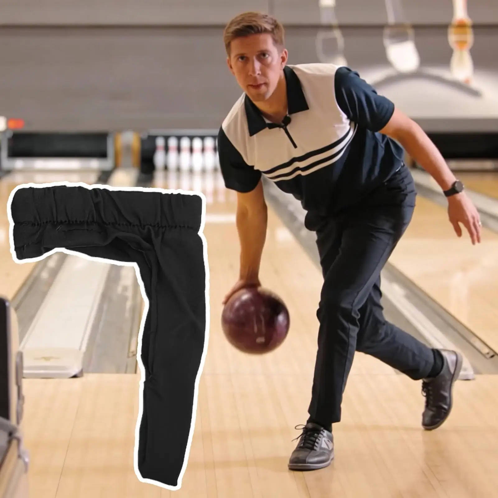 

Bowling Finger Guard Protective Anti-Friction Bowling Thumb Saver Protector For Protection Improving Release Men Bowlers