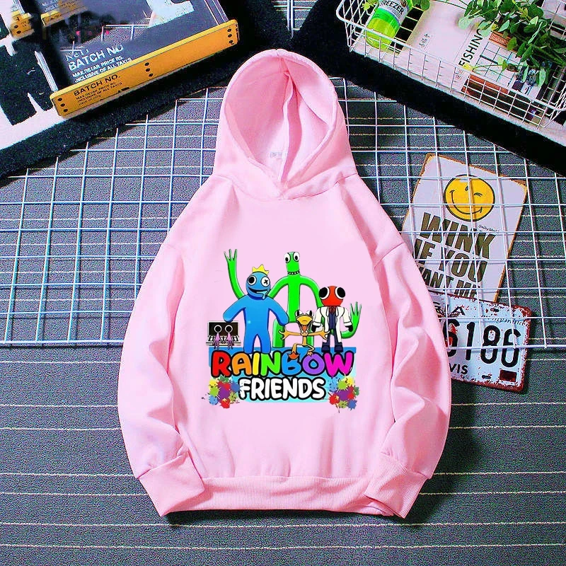 Kids Spring and Autumn Hoodies Hoodies for Boys and Girls, Casual Sports Hoodies for Children Aged 2-12, Printed Cartoon Hoodies