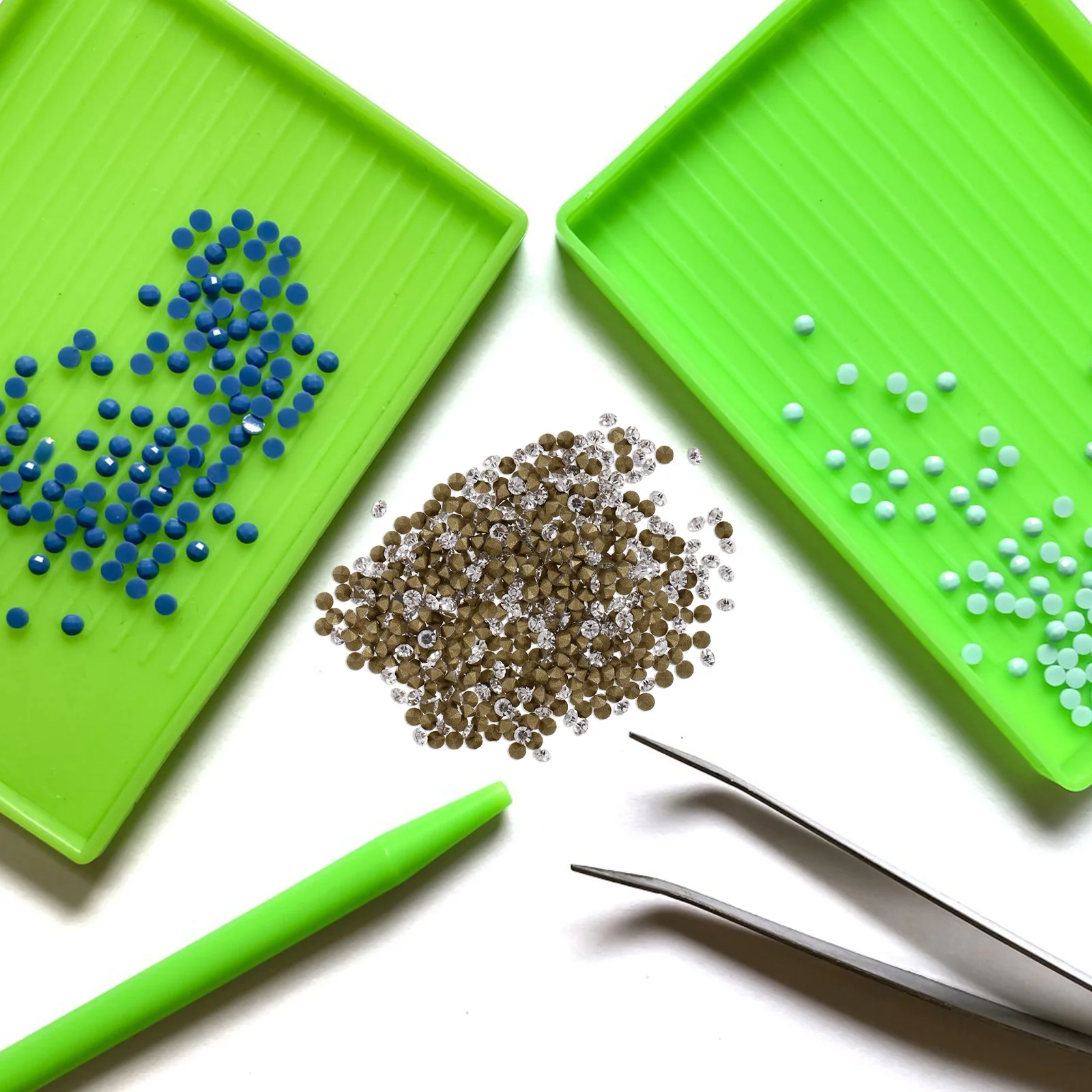 

1 Bag Glass Rhinestone Nail Bottom Decorative DIY Nail Small Decors Phone Case Diamond Manicure Rhinestone Ornaments