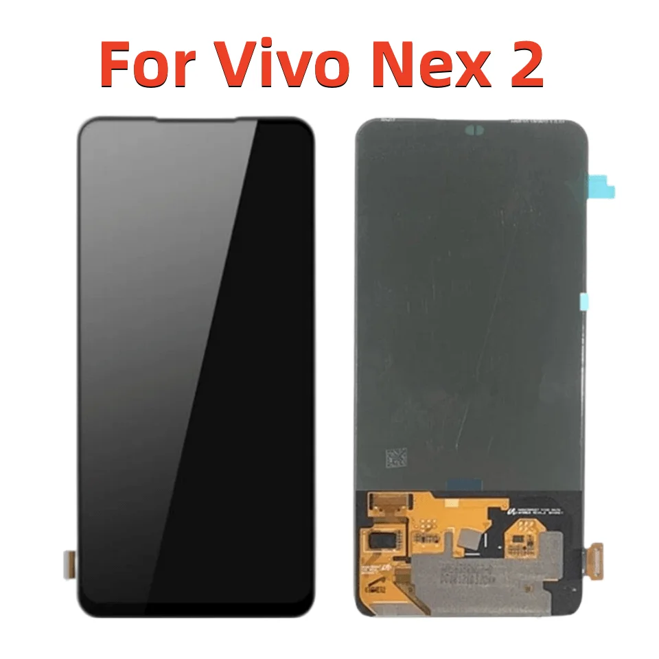 

AMOLED / TFT Black 6.39 '' For Vivo Nex Dual Display / Nex 2 Nex2 Front LCD DIsplay Touch Screen Digitizer Assembly Back DIsplay