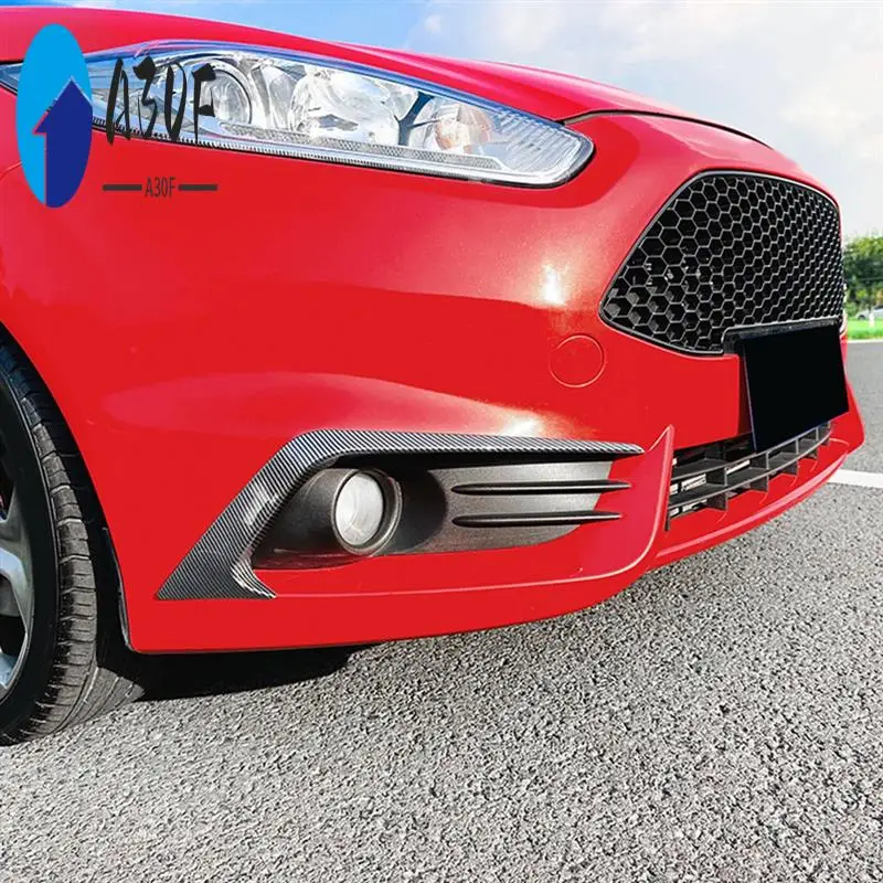 

A30F-передний бампер, ветровой нож, украшение, противотуманная фара, полоски, накладка для Ford Fiesta ST MK7 MK7.5 2012-2017