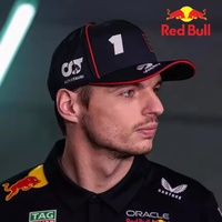 Red Bull cycling cap, men's and women's outdoor sports baseball cap, sun protection sun hat, adjustable size