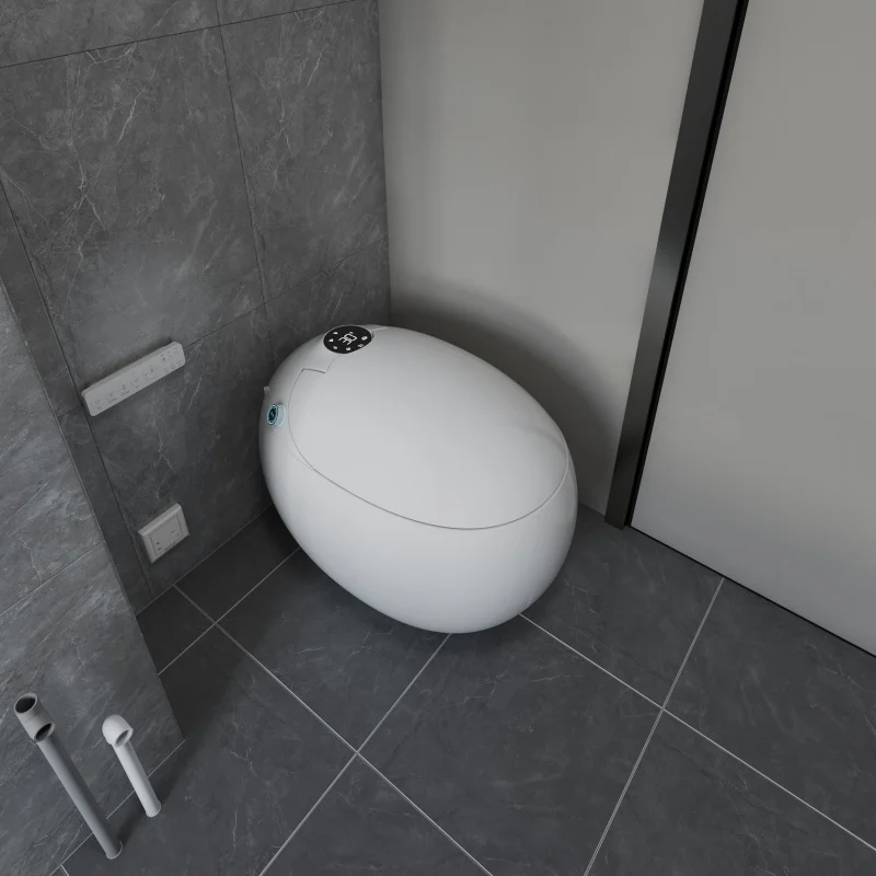 Picture 4: Innovative Smart Toilet with Stylish Advanced Seat Heating Function Unique User-Friendly Guaranteed Quality Floor Mounted Bowl