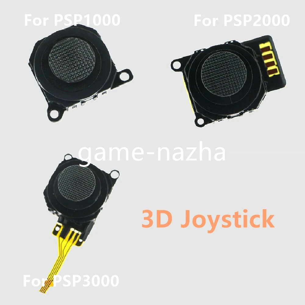 10PCS 3D Analog Joystick Thumb Stick Replacement For PSP 1000 2000 3000 Console Controller 3D Joystick