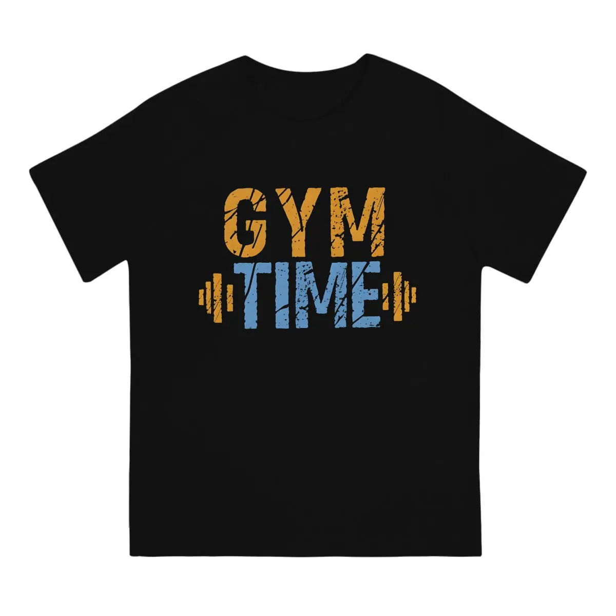 Gym Time Gym Motivation Bodybuilding Gym Sports Crossfit Men T Shirt Gothic Crewneck TShirt Harajuku Tops