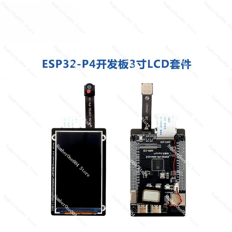 

Плата разработки ESP32P4 с 3-дюймовым экраном MIPI, камерой 2.0 Мп, микрофоном и динамиком