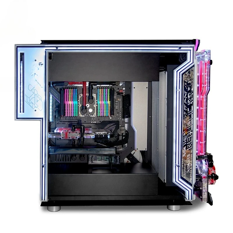 1000D family bucket i9 13900K/4090 water-cooled computer desktop