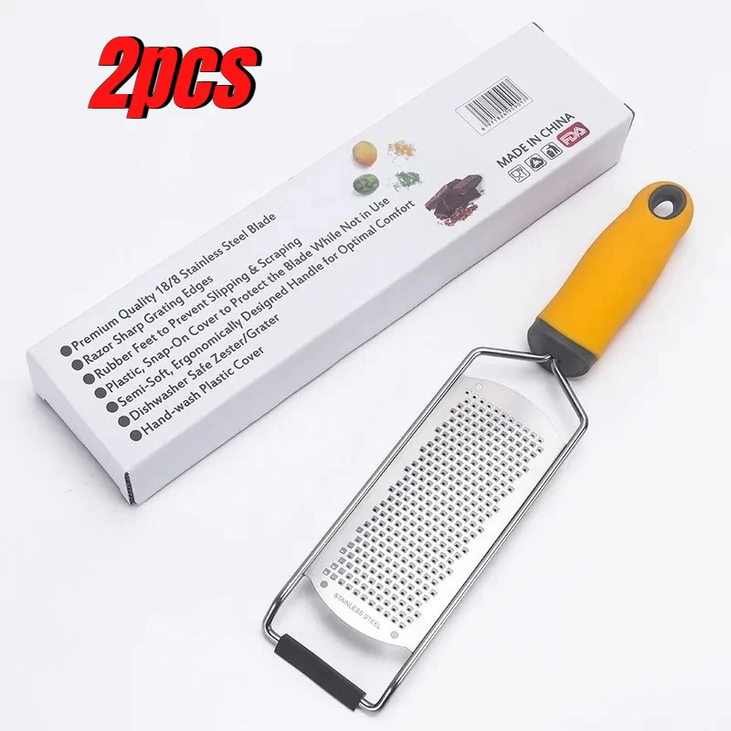 

Терка для сыра Zester, кухня, нержавеющая сталь 304, ручная, нескользящая, для выпечки лимона, цитруса, чеснока, имбиря, мускаты, пармезана