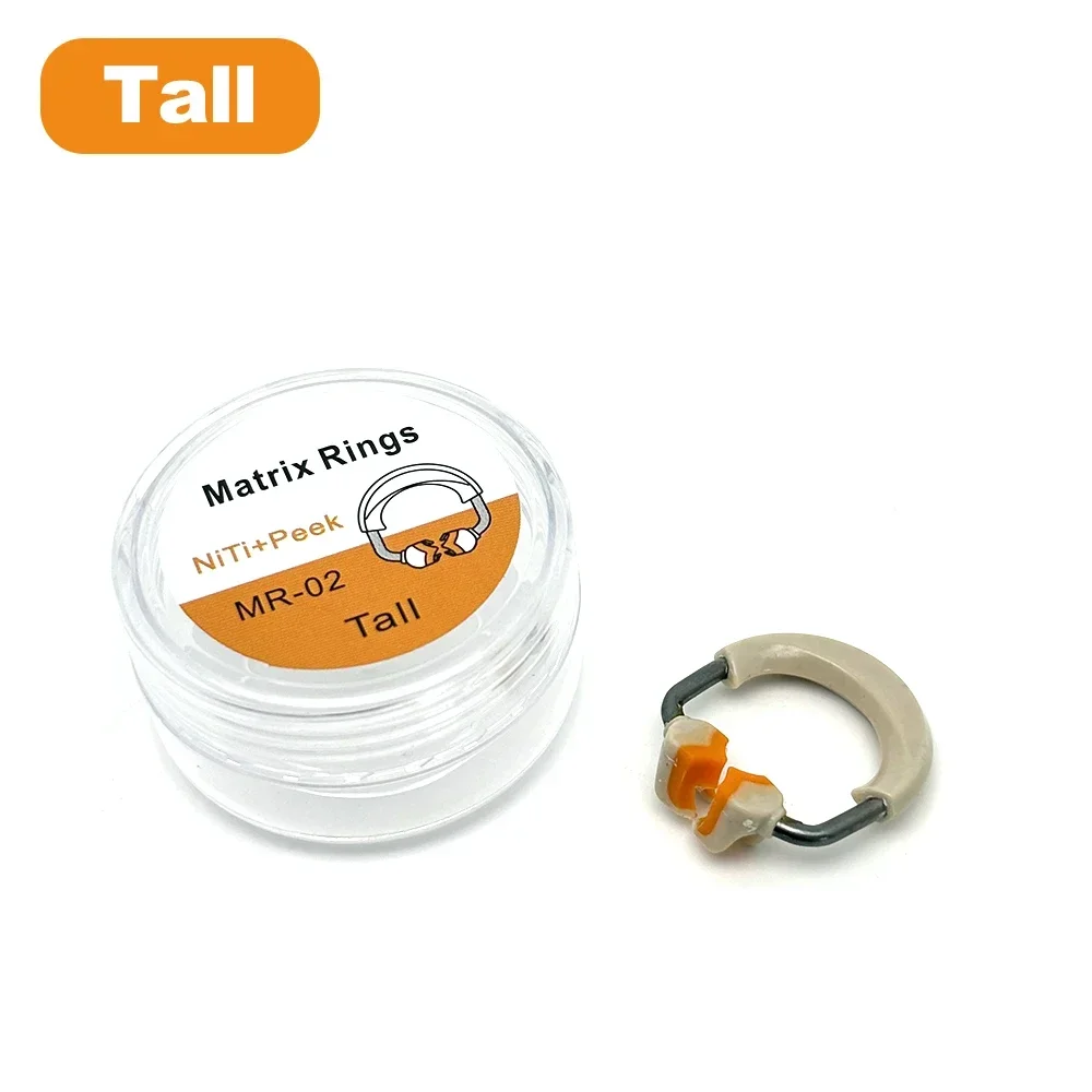 Dental Matrix Ring Dentistry Matrix Bands NiTi Spring Clamping Ring Sectional Contoured Matrix Bands Dentistry Instrument Tools