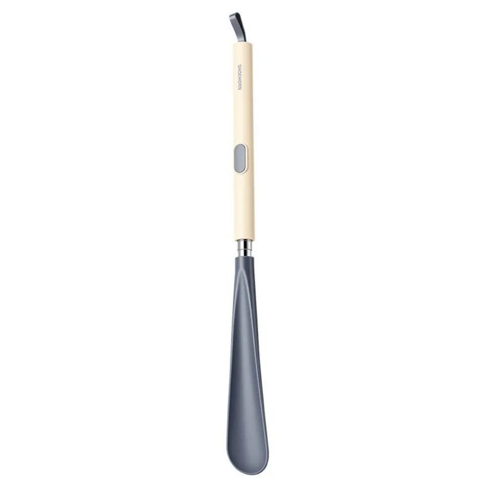 Ergonomic Extendable Shoe Horn No Bending With Hanging Hole Retractable Shoe Puller Adjustable Length Easy Grip Shoe Lifter
