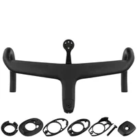 Manillar de enrutamiento de cable interno para bicicleta de carretera, fibra de carbono, adecuado para manillar integrado SL8