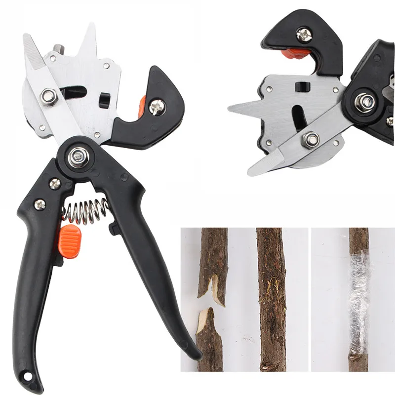 Portable Garden Grafting Tool Grafting Pruner Grafting Knife Scissors Graft Professional Branch Cutter Gardening Tool