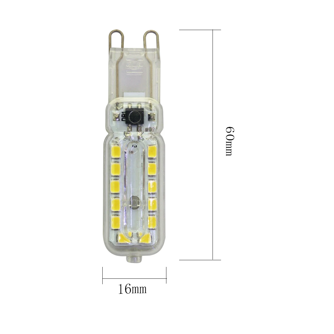 Imagem -06 - Crystal Chandelier Light Lâmpada Led ac 220v Smd2835 Spotlight Economia de Energia Substituir Lâmpada Halógena 10 Pcs por Lote g9