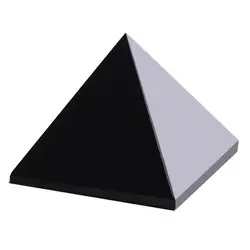 Pyramide en obsidienne noire pour salon, arrivée naturelle, énergie spirituelle, cristal pour la protection et la guérison, décoration de bureau à domicile, Feng Shui