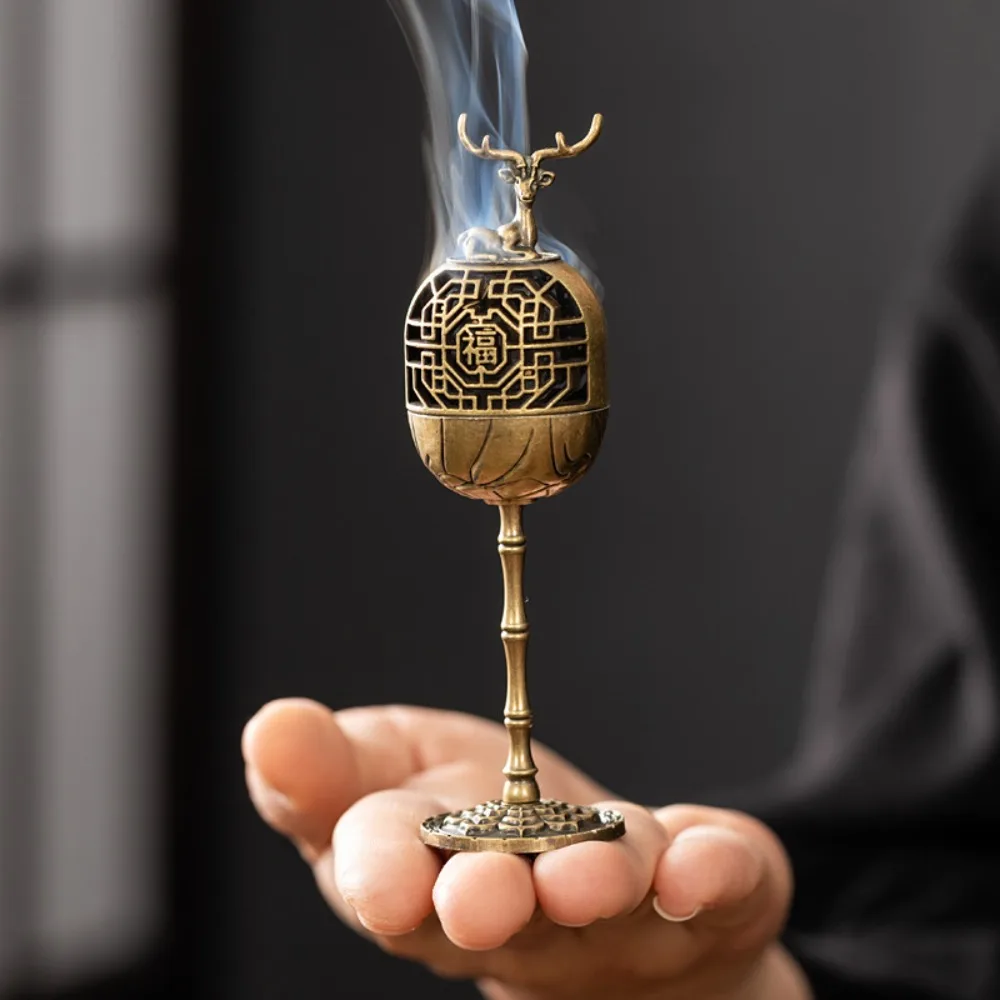جوفاء الروائح البخور الموقد البخور الطريق مبخرة صغيرة داخلي عالية القدم موقد مكتب غرفة الشاي الديكور