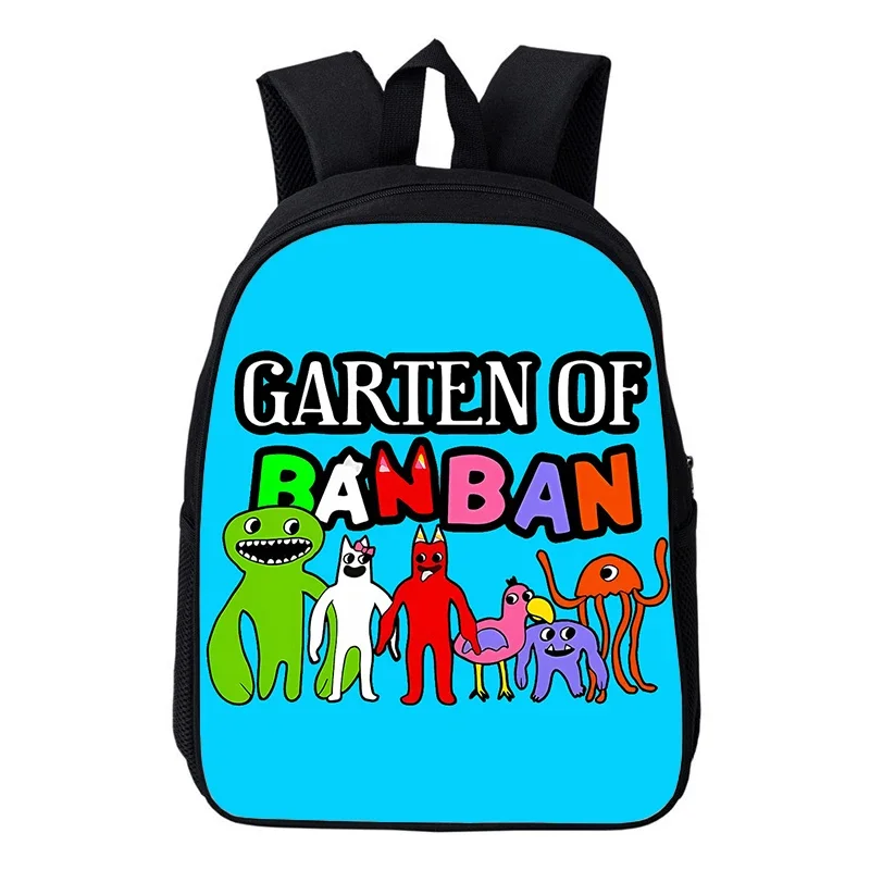 

12 Inch Garten Of BanBan Backpack Kids Kindergarten Bag Girls Funny Cartoon Bookbag Toddler Backpack Boys Softback School Bags