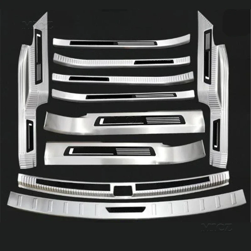 

For Volkswagen Teramont 2017-2023 Stainless Steel Threshold Guard Trunk Threshold Guard Anti-scratch Protection Car Accessories