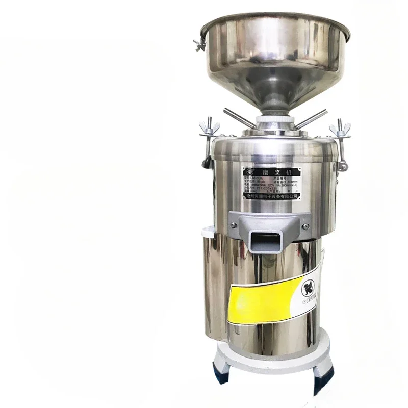 220V Sesame Sauce Machine Commercial Peanut Butter Large Capacity High Power Automatic Grinding Sesame Paste Tool Small Size