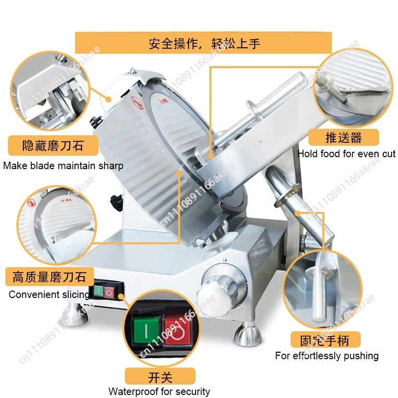 for Meat cutter Commercial beef and mutton slicer Semi-automatic meat planer Frozen meat planer