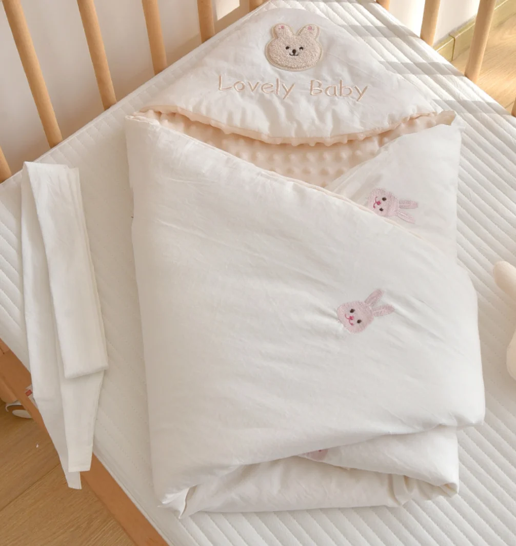 Baby Deken Pasgeboren Swaddle Wrap Lente Herfst Katoen Zachte Envelop Baby Ontvangen Dekens Jongen Meisje Baby Slaapzak Spullen