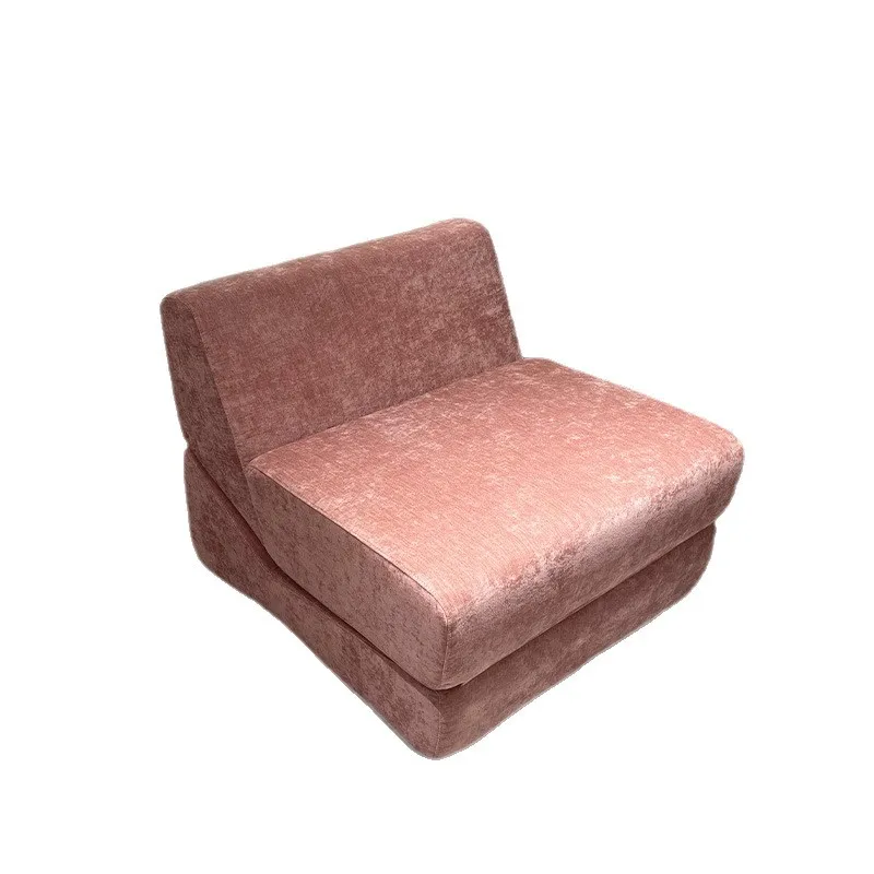 

Sofa single folding sofa living room tofu block chair lazy tatami fabric sand