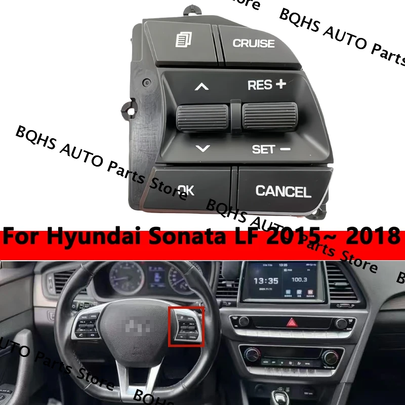 

Cruise Button N30R_Right Speed Cruise Control Button OEM 96700-C1510 For Hyundai Sonata LF 2015 2016 2017 2018