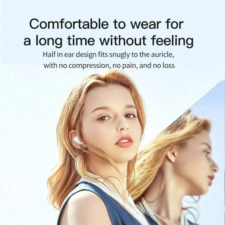 Bluetooth Headphones Bluetooth Earbuds Lightweight Bluetooth Earphones Significantly Reduce Neck and Shoulder Fatigue Over Time view 4