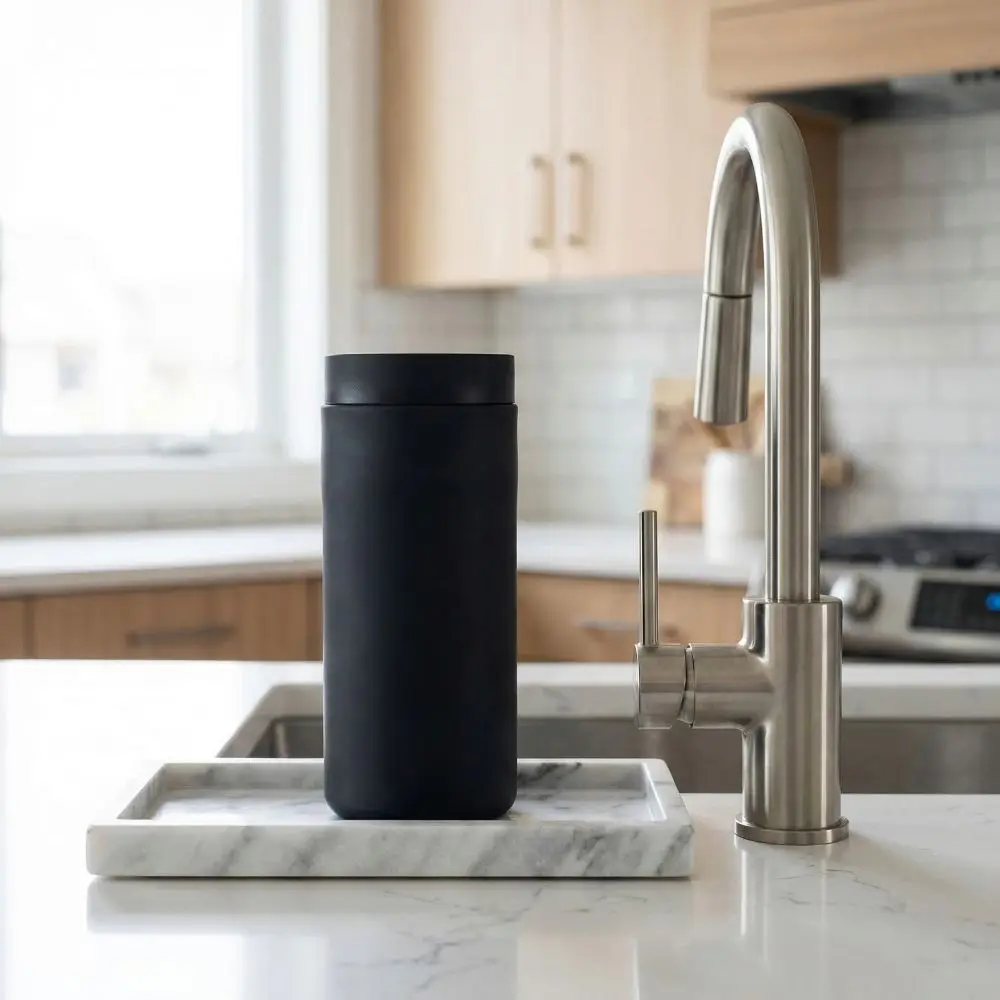 

Контейнер-дозатор для мыла 240 мл, многоразовый, из мягкого силикона, черный, легко сжимаемый, для жидкостей и эфирных масел