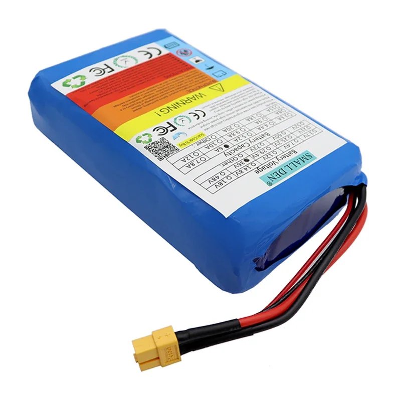 Paquete de batería de litio de 36V, 6Ah, 18650, motor 10S2P de 540W para herramientas electrónicas, celdas de extensión portátiles ultrafinas con cargador BMS + 2A