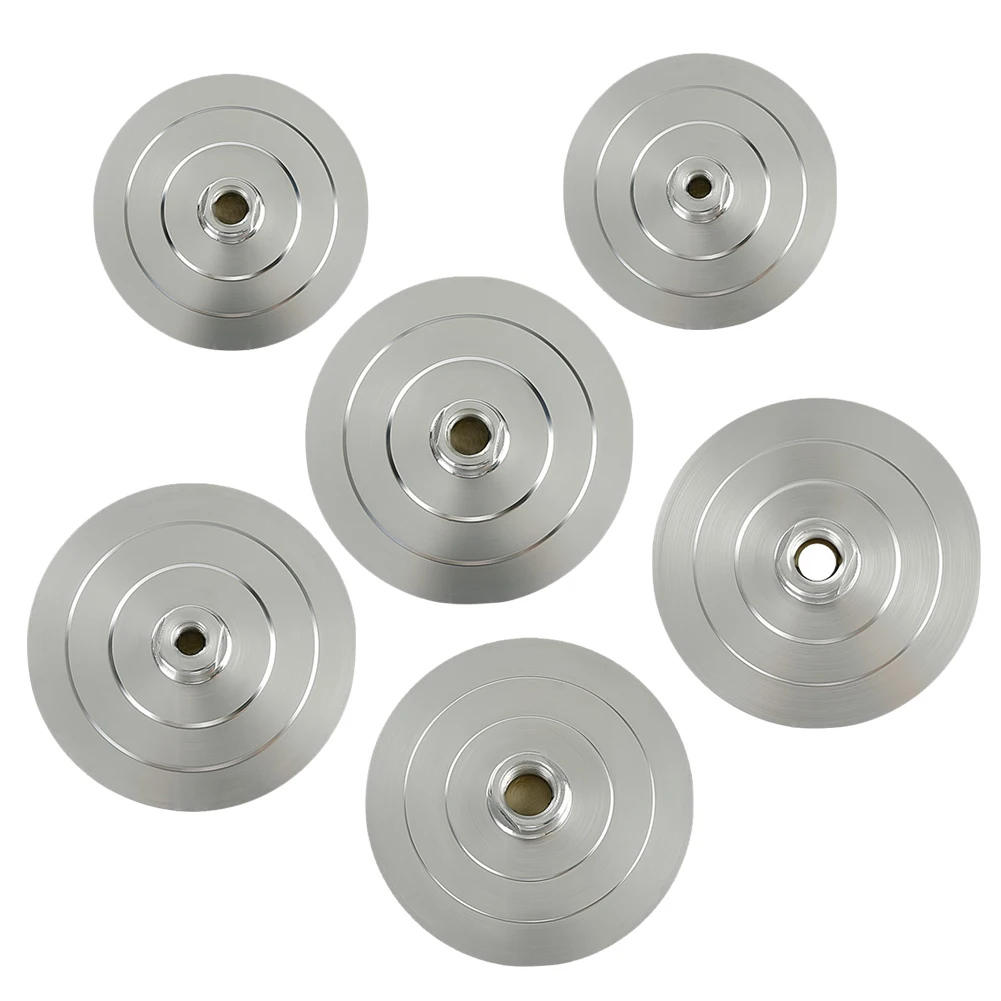 3/4in Sanding Disc Backer Pad Polishing Pad Aluminum Base Backing Holder M14/M10 Polisher Tools