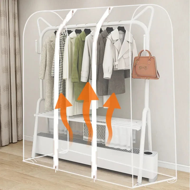 

Convenient Clothes HangerSpecial Drying Rack For Skirting Board Heater Household Small Drying Artifact Indoor Foldable Rental Ha