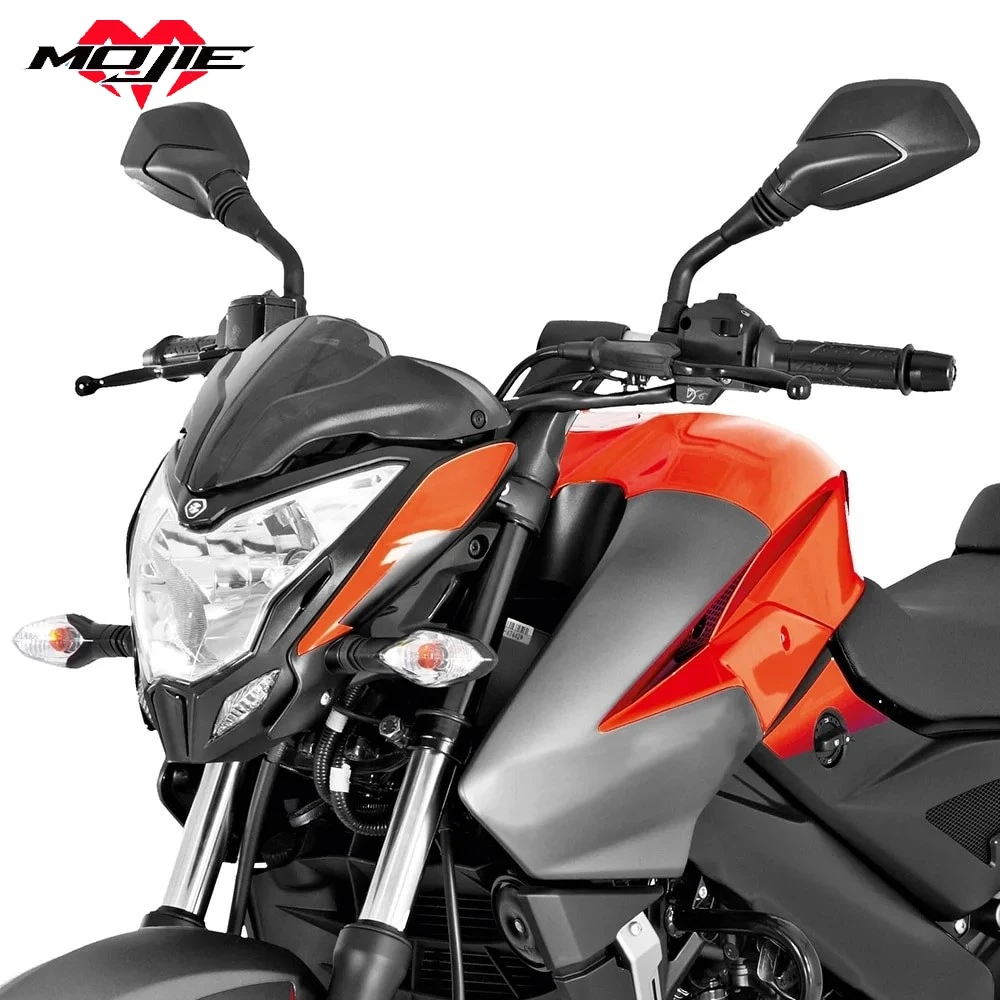 

For BAJAJ Pulsar NS200 NS 200 RS 200 AS All Years Motorcycles Accessories ABS Plastic Windshield Windscreen Air Wind Deflector