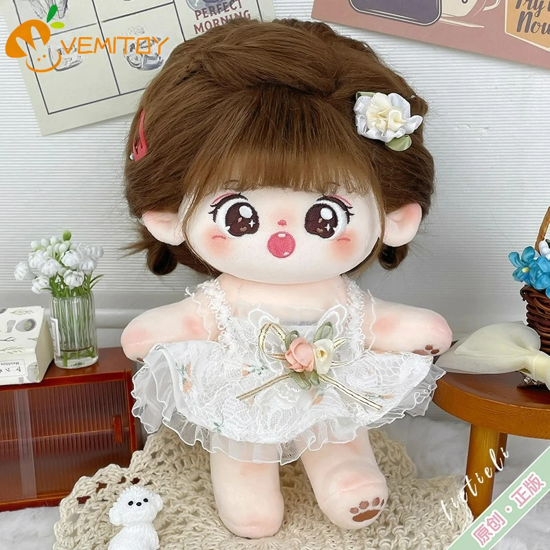 

【Coco】7.87inch Cotton doll clothes 20cm cute girl doll clothes genuine cute doll
