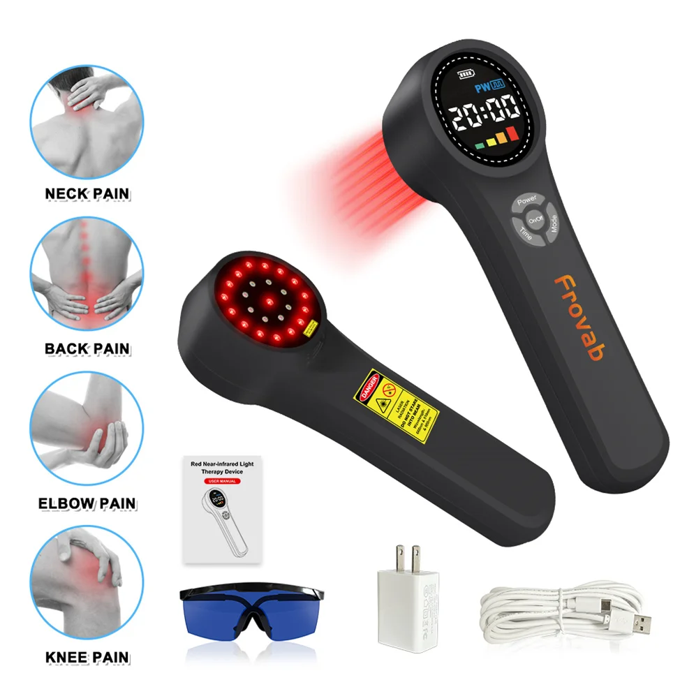 

ZJZK Class 3B 980nm*4 810nm*4 660nm*16 1760mW Red Laser for Muscle Repair Professional Laser Therapy for Horses Leg Built Tissue