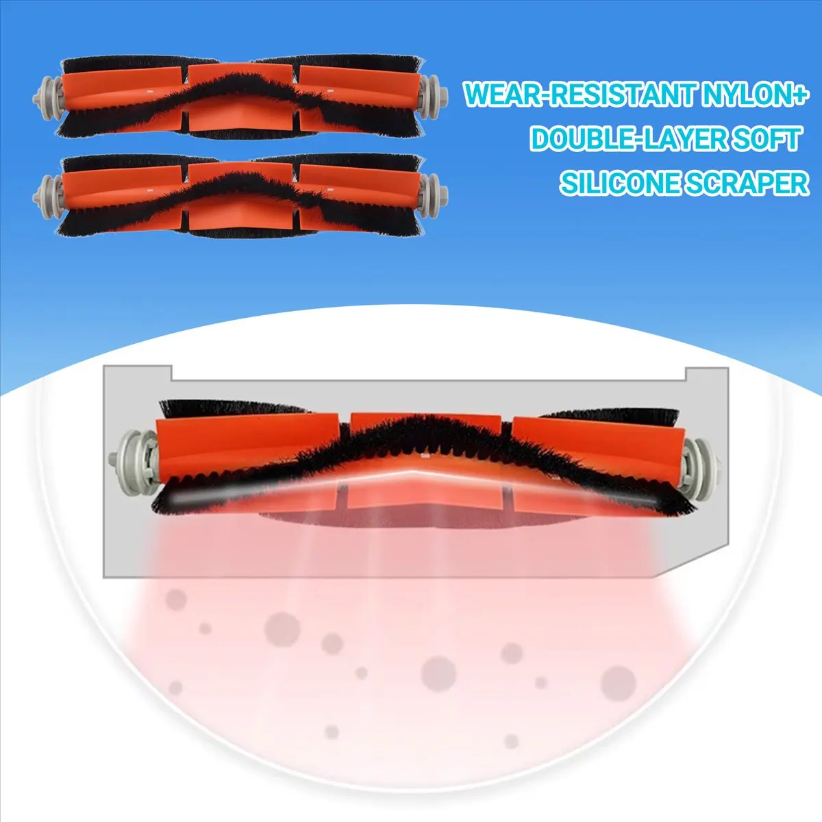 KSOL Accessory Side Brush Roller HEPA Filter for 1C STYTJ01ZHM Mi Robot Vacuum Mop SKV4093GL Spare Parts